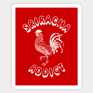 Sriracha Addict {Vintage} Magnet